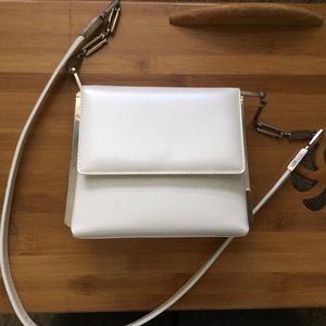 Salvatore Ferragamo ivory mini handbag shoulderbag